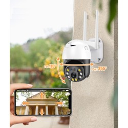Caméra de surveillance extérieur wifi grande portée