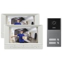 Visiophone collectif 2 boutons pour 2 appartements