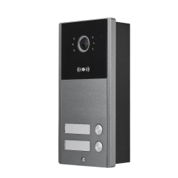 Visiophone collectif 2 boutons pour 2 appartements - Automatisme Passion