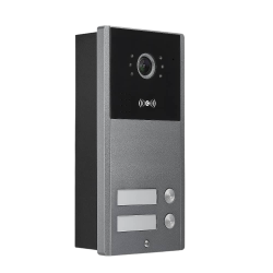Visiophone collectif 2 boutons pour 2 appartements - Automatisme Passion