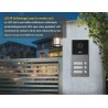 Visiophone de copropriété 3 boutons avec lecteur de badge RFID intégré