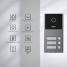 Visiophone de copropriété 3 boutons avec lecteur de badge RFID intégré
