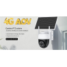 Caméra sans fil orientable solaire WIFI ou 4G