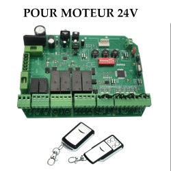 Carte électronique de remplacement de portail battant en 24V