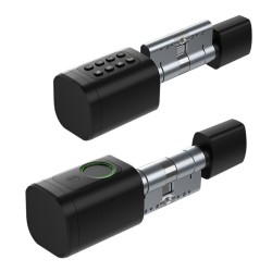 Cylindre intelligent avec capteur d’empreinte digitale