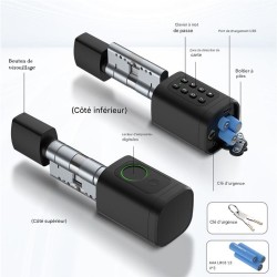 Serrure connectée avec ouverture par code PIN