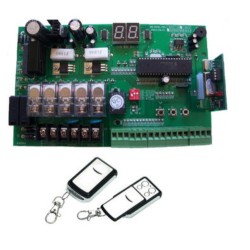 Carte électronique pour automatisme de portail en 12V