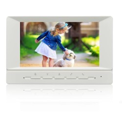 Interphone vidéo couleur pour 6 ou 8 logements / appartements avec lecteur RFID