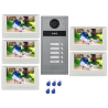 Visiophone coproprièté pour immeuble de 5 appartements