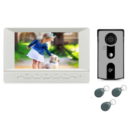 Vidéophone couleur avec lecteur RFID