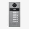 Platine de rue collectif pour visiophone 6 logements