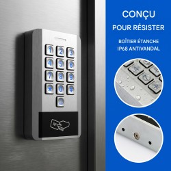 Digicode de portail anti vandalisme pas cher - Automatisme Passion