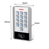 Digicode RFID en métal anti-vandalisme IP67 pour portail et portillon