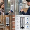 Digicode pour portail extérieur antivandale