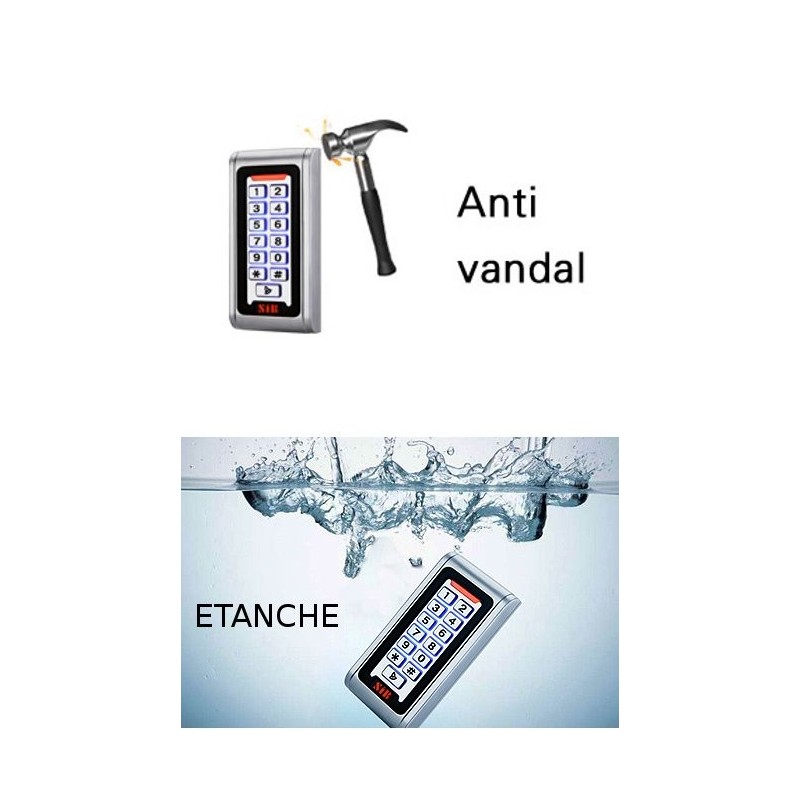 Clavier sans fil, clavier allemand étanche à la poussière portable