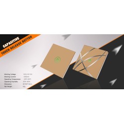 Bouton poussoir tactile de maison